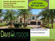 Davis Outdoor Complete Lawn Maintenance 